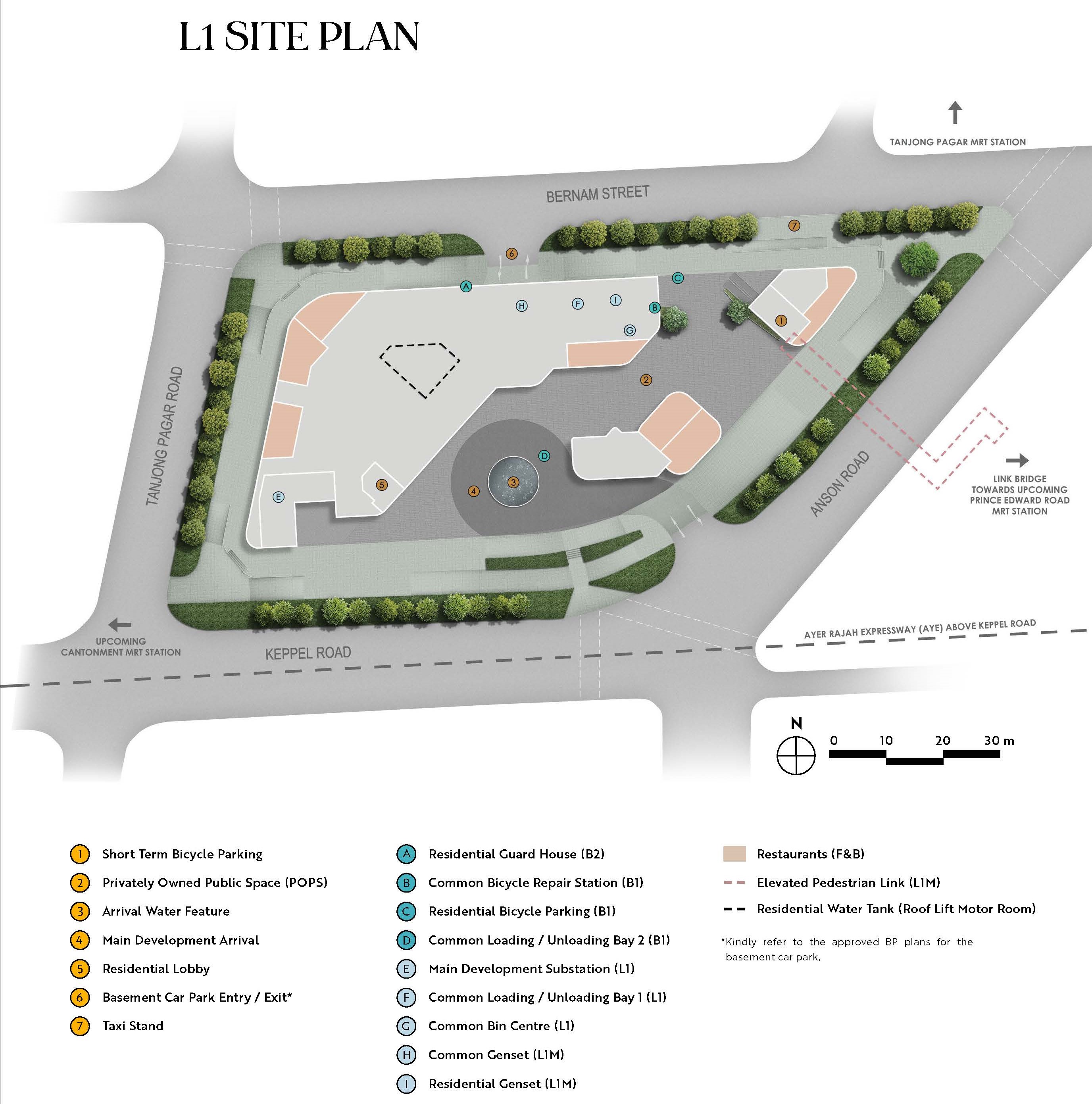 residential lobby plan