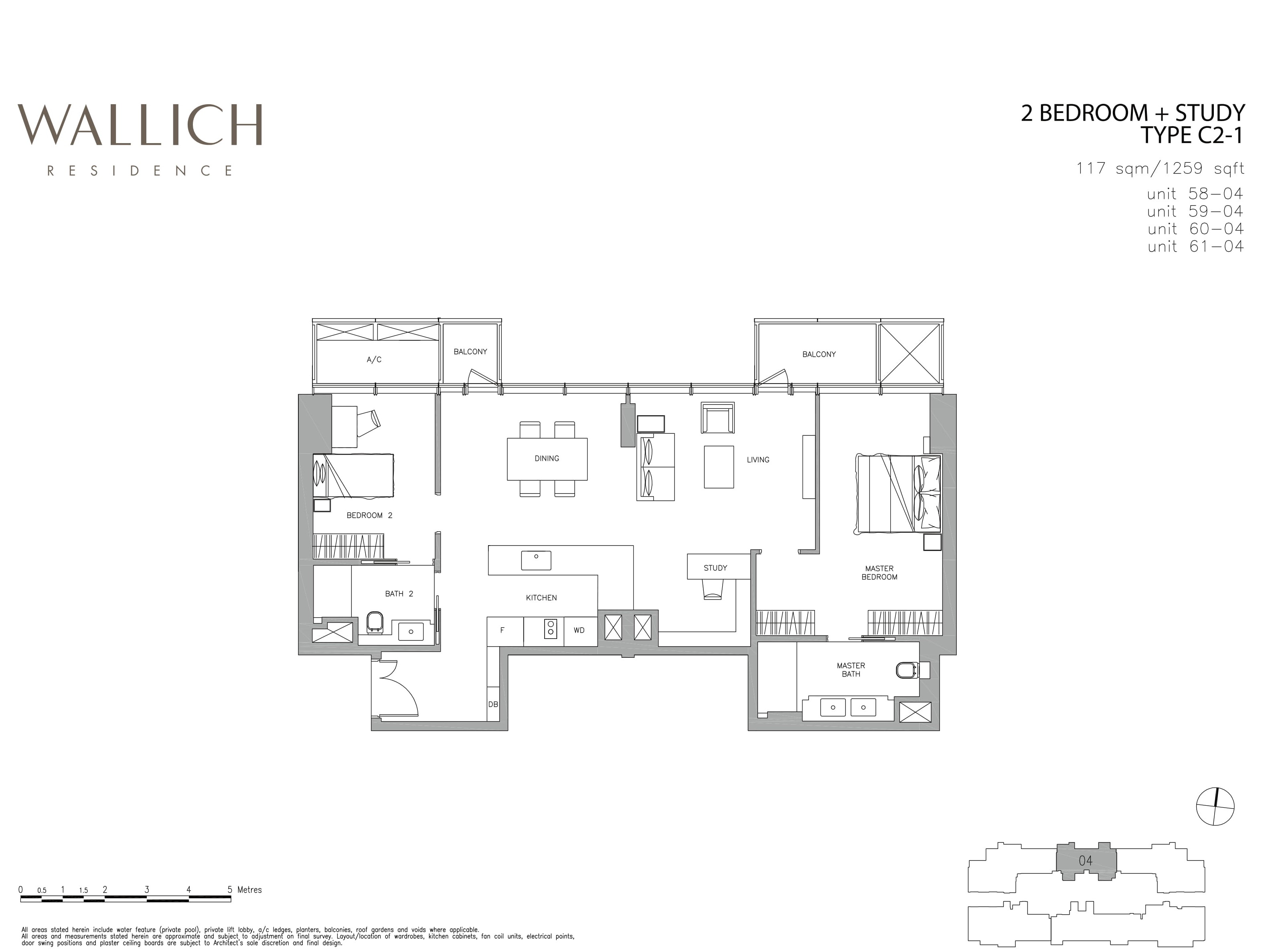 Floor Plan Wallich Residence